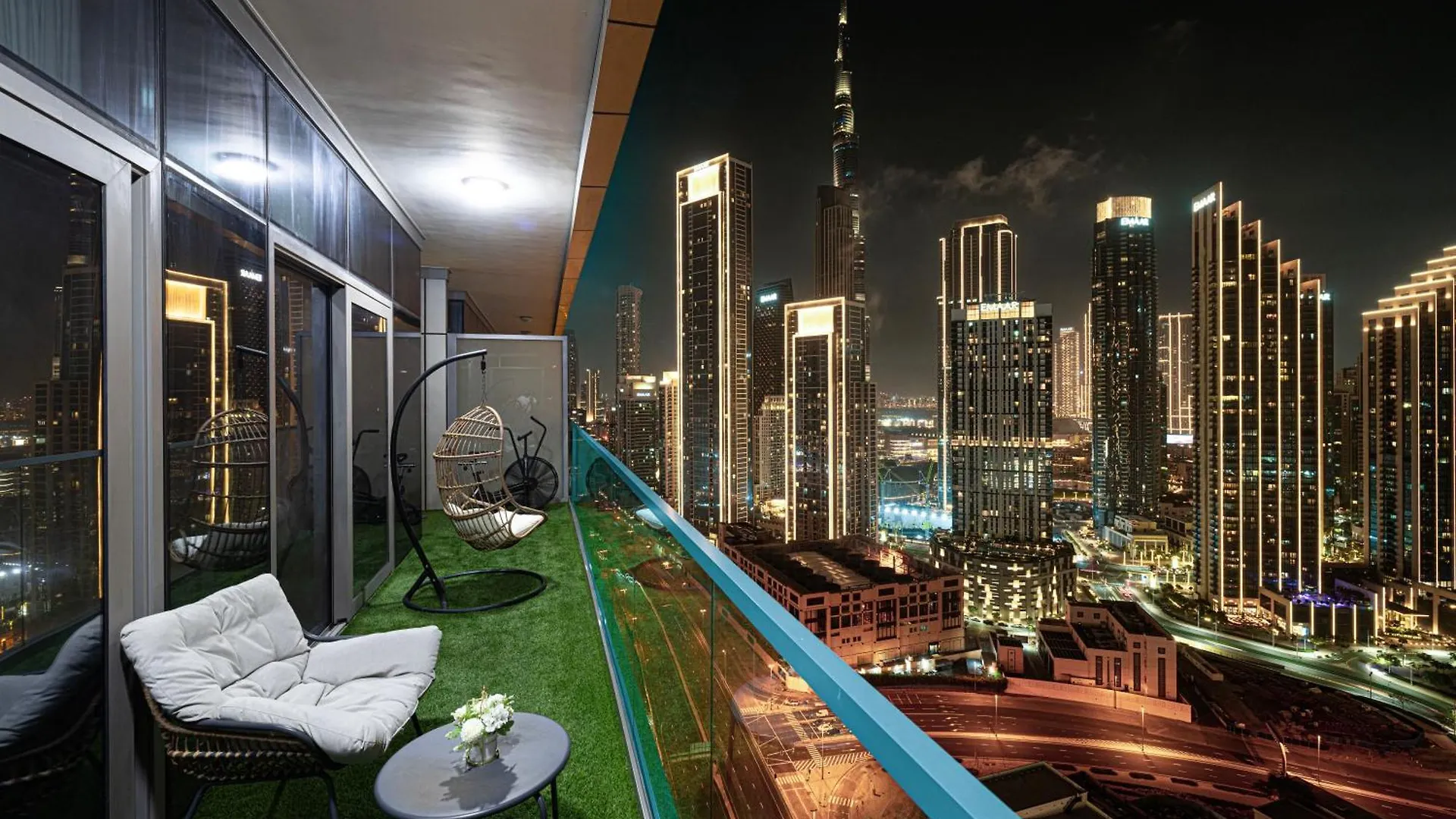 Boulevard 2 Bedroom Family Apartment With Burj Khalifa View And Infinity Pool In 64Th Floor Dubai Downtown