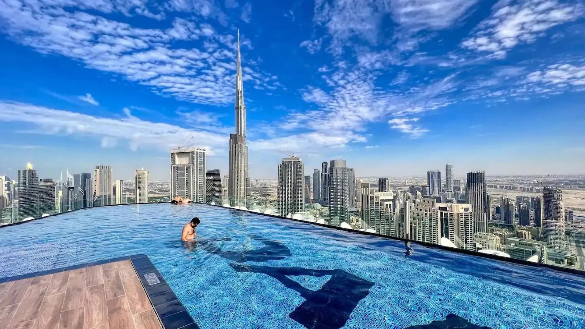 Boulevard 2 Bedroom Family Apartment With Burj Khalifa View And Infinity Pool In 64Th Floor Dubai Downtown